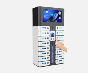 16 bay mobile charging locker