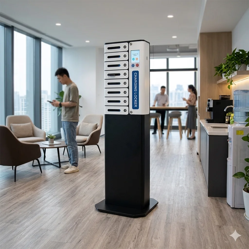 charging lockers vs charging carts