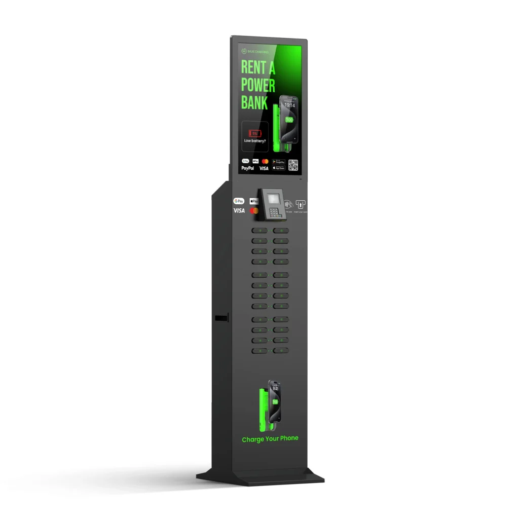 Rise 32 slot power bank station in UAE